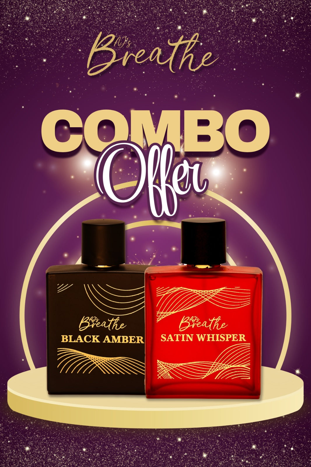 Gifting 100ml Set Black Amber & Satin Whisper